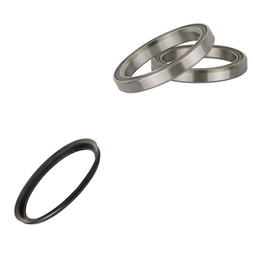 Fast gear cykel dobbelt lejesæt 34/44mm aluminiumslegering mountain road bike mtb elektrisk cykel ratstamme headset
