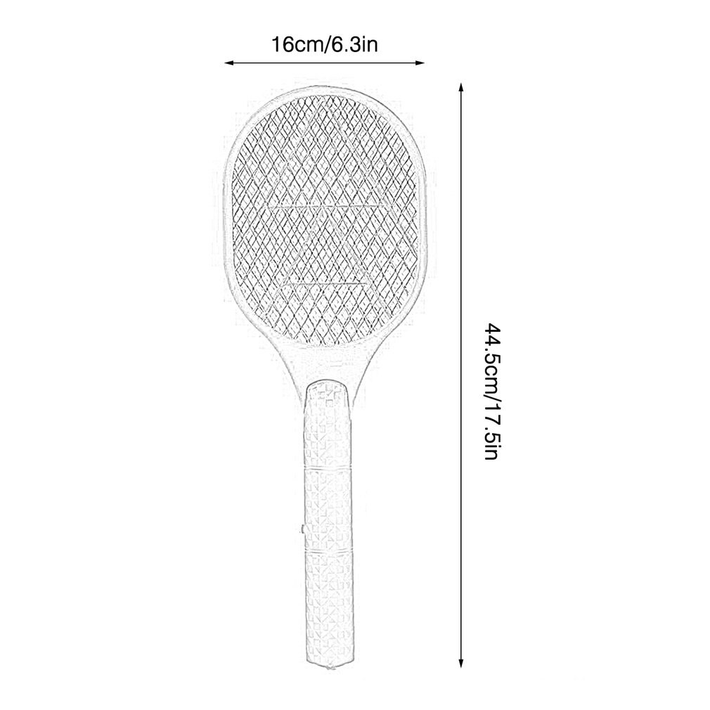 Handheld Elektrische Tennis Schläger Batterie Power Leichte Moskito-klatsche Pest Bug Fly Moskito-killer Repeller Zapper Klatsche