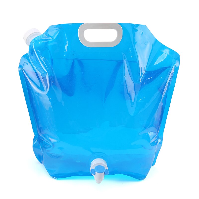 5L/10L Outdoor Water Container Bag With Tap Foldable Portable Drinking Camp Hiking Cooking Picnic BBQ Carrier Car Water Tank