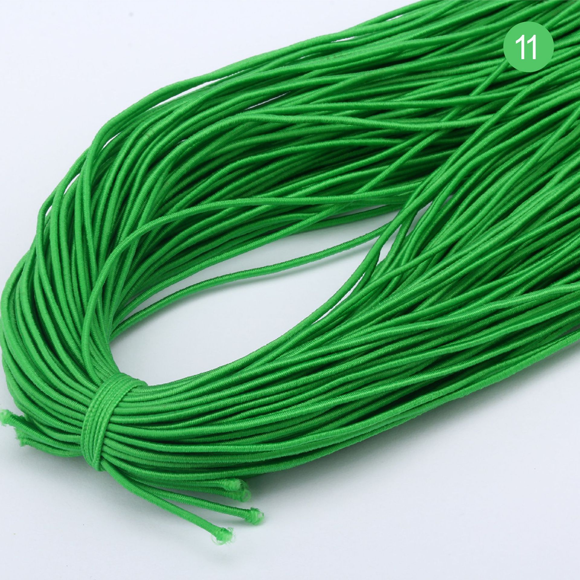 80 mx 1mm miljøvennlig ledning sy elastiske bånd tau armbånd perler strenger gummibånd for hår sløyfe plagg gjør-det-selv håndverk  ky585: 11