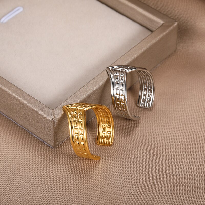 Minimalisme Chevron V Vorm Duim Ringen Voor Vrouwen Sieraden Geometrie Accessoires Midi Ringen Beste Vriend Bague Femme