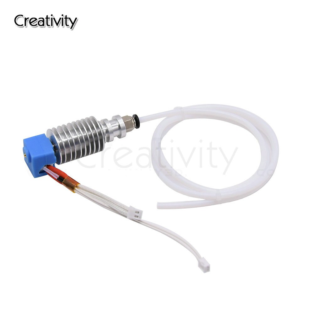 Kit de extrusora V5 j-head Hotend E3D Bowden V5, bloque de calentador 12/24V para Anycubic I3 Mega/Chiron, piezas de impresora 3D VS V6 Hotend, 2 uds.
