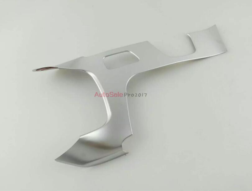 For Cadillac XT5 Matt ABS Chrome plastic Left Hand Drive Interior Gear Console Panel Upper Cover Frame Decor