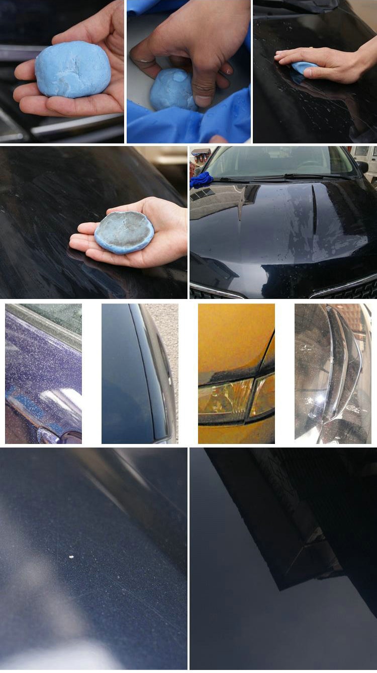 4 Pezzi Clay Bar Auto - 100G Barra Di Argilla Per Pulizia Auto - Foto 2