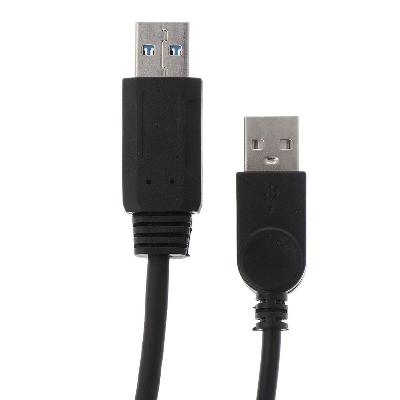 Usb 2.0 A Male Naar Usb Vrouwelijke 2 Dubbele Dual Voeding Usb Vrouwelijke Splitter Verlengkabel Hub Oplader Voor printers Accessoires