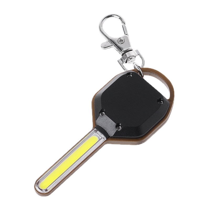 Led ficklampa mini nyckel lampa nyckelring ficklampa ljus leksak bärbara kompakta ljusa leksaker
