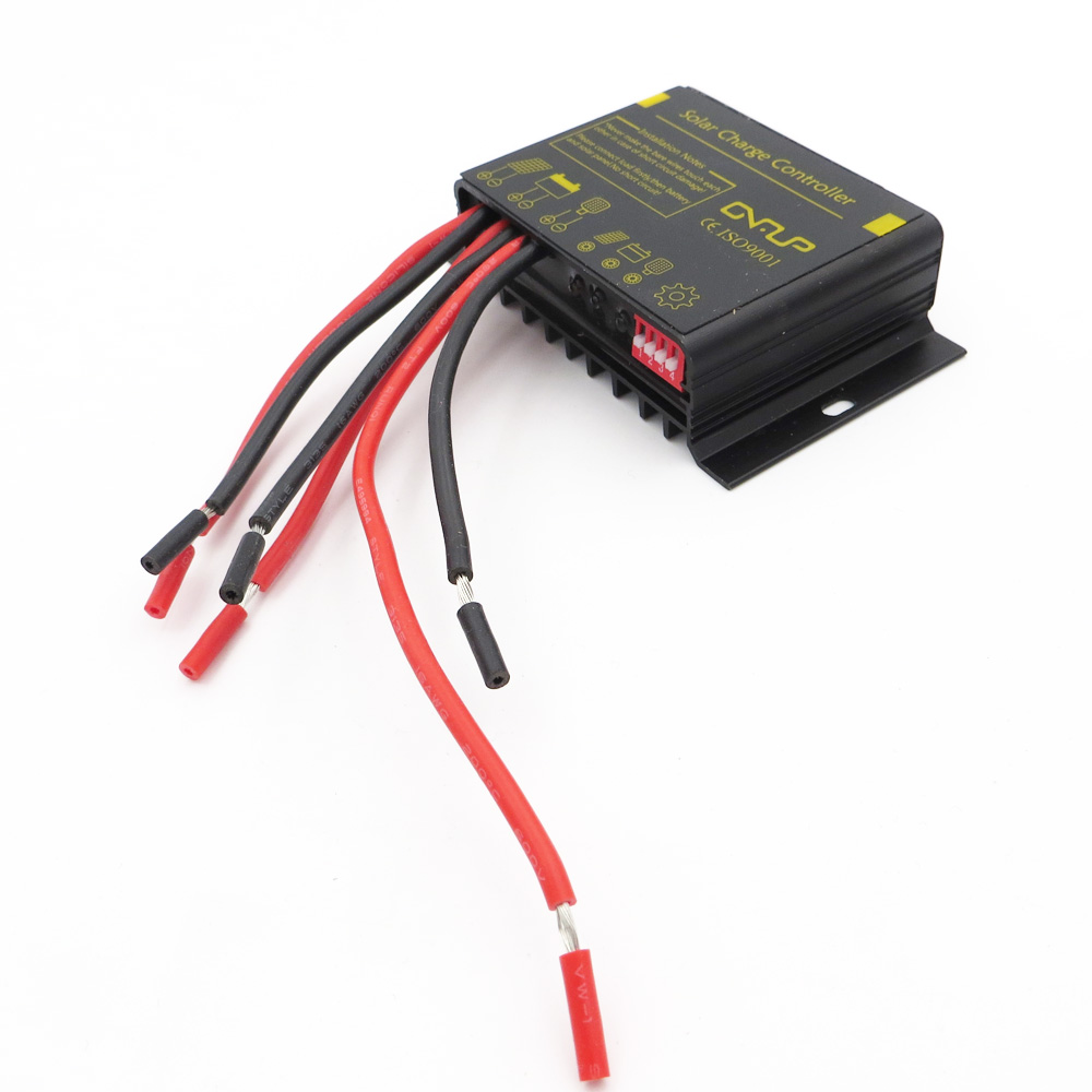 10a solcelleladekontroller 12v 11.1v 12.8v vanntett  ip68 solcellepanel batteri utendørs litium lifepo 4 3.2 3.7 12 11.1 12.8 v