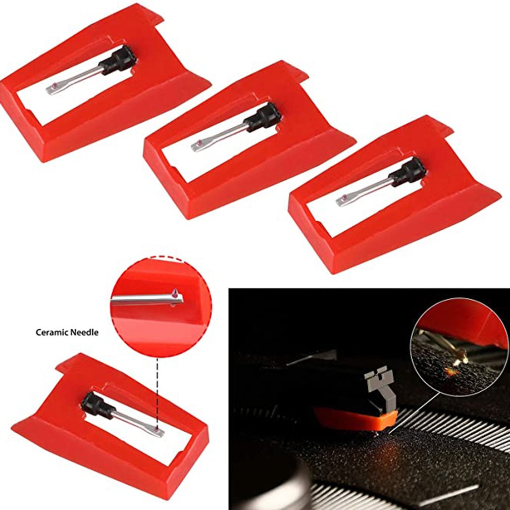 1 Pc Ruby Aluminum Turntable Stylus Needle Accessory For Lp Vinyl Player Phonograph Gramophone Record Player Stylus Needle