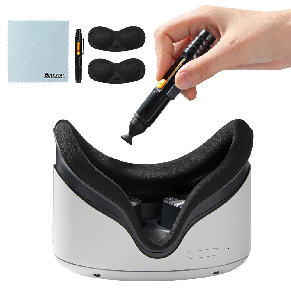 For VR Oculus Quest 2 VR Lens Cleaning Pen Camera Cleaning Pen Brush Reusable Portable Dust Cleaner Brush Kit VR Accessories