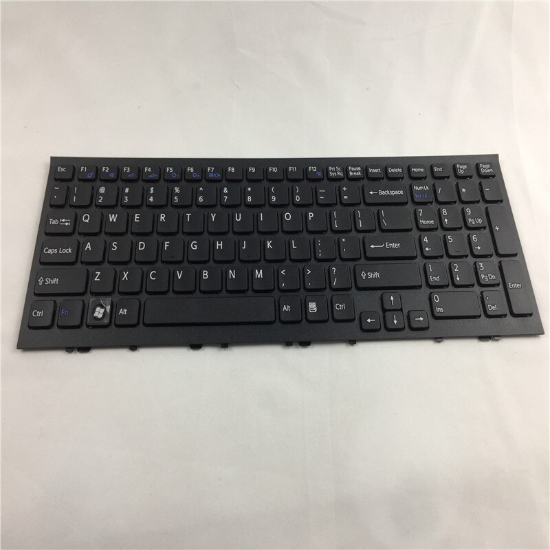 Replacement Laptop Keyboard for Sony VPC-EH VPCEH series black Frame US Version 148970811 AEHK1U00010