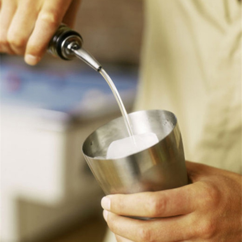 1 Pc Rvs Fles Tuit Pourer/Mond Met Stopper Fles Droge Rode Wijn Pot Fles Kurk Plug olijf Schenker Dispenser