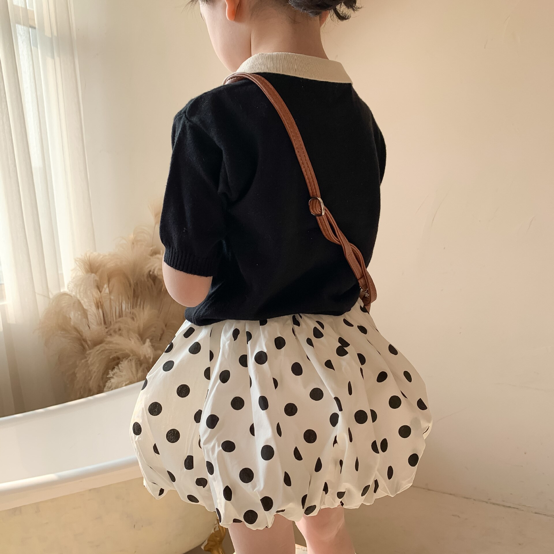 Lente Zomer Baby Meisje Kleding Elastische Band Polka Dot Tutu Rok Voor Peuter Meisje Baby Kleding Baby Verjaardag Bloemknop rokken