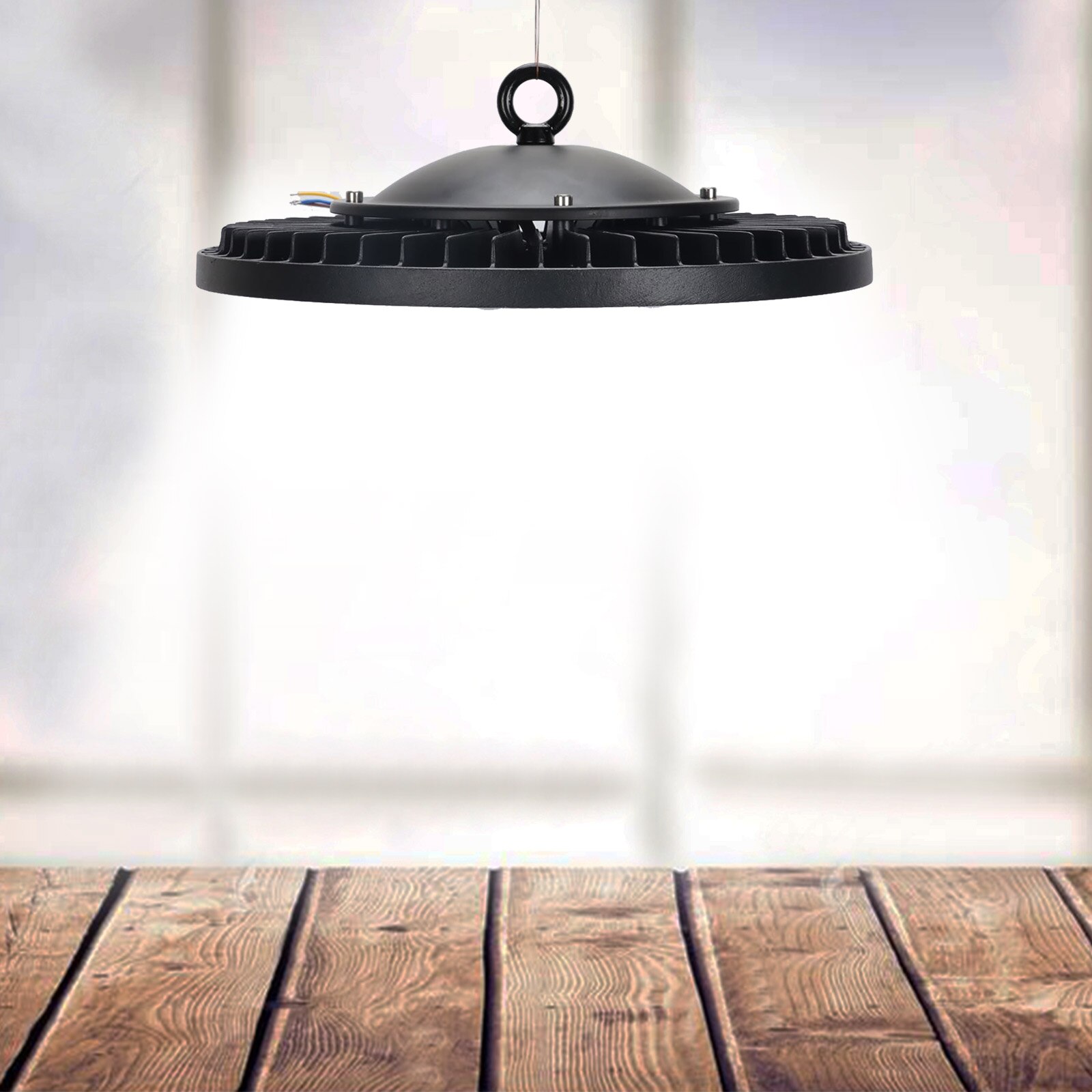 Workshop Lights Explosion Proof Industrial Lighting 6500K Waterproof ABS 100W 200/300/500W Led High Bay Lamp