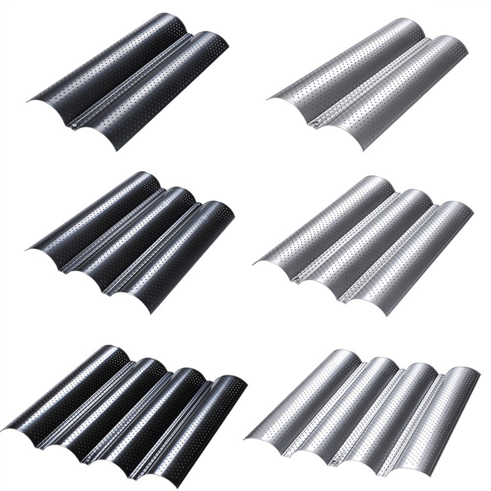Bread Baking Tray Arbon Steel Kitchen Grill Plate Sugarcraft Convenient Wave Baking Dish Party