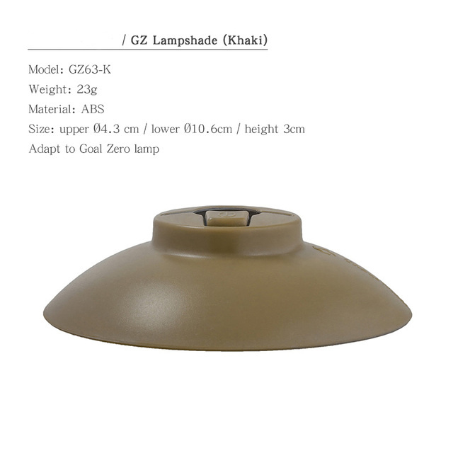 Abat-jour en forme de lampe pour tente de Camping en plein air, phare pour objectif zéro, Micro Flash, bricolage: Gz63-k