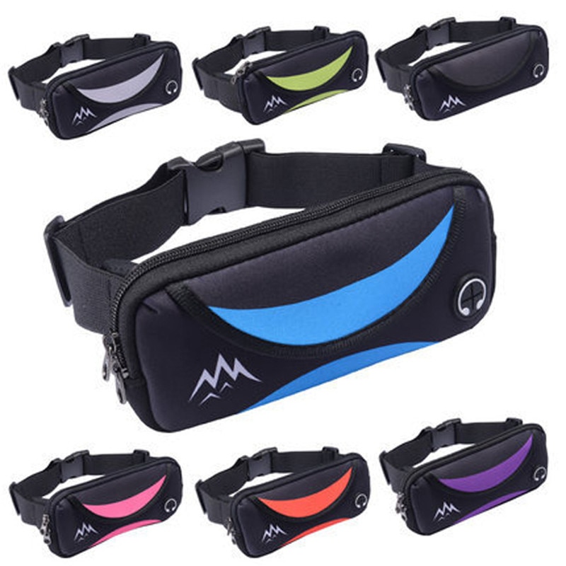 Dünne Wasserdichte Sport Fitnessstudio Laufen Taille Gürtel Pack praktisch fallen Tasche 6,0 zoll Armbinde Für iPhone X 8 7 5 6 6s 7 Plus Halfter