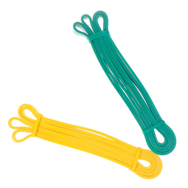 1Pair Fitness Rubber Bands Resistance Band Yoga Athletic Elastic Bands Loop Expander For Exercise Sports Equipment