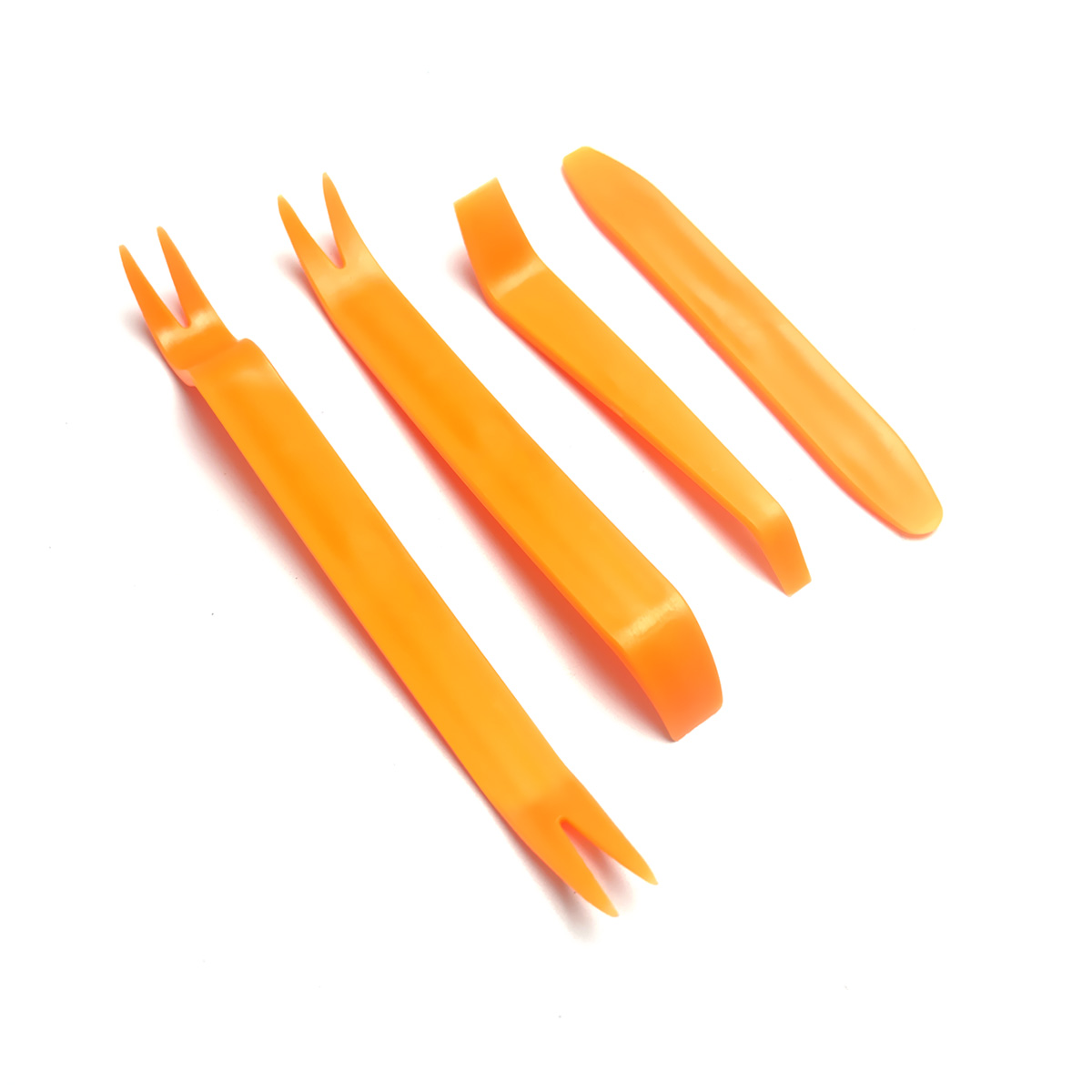 Herramientas para puertas y ventanas de paneles de coche, herramientas de decoración de interiores, herramientas de palanca de plástico, clip para puerta de coche, herramientas de instalación y extracción de paneles: YELLOW