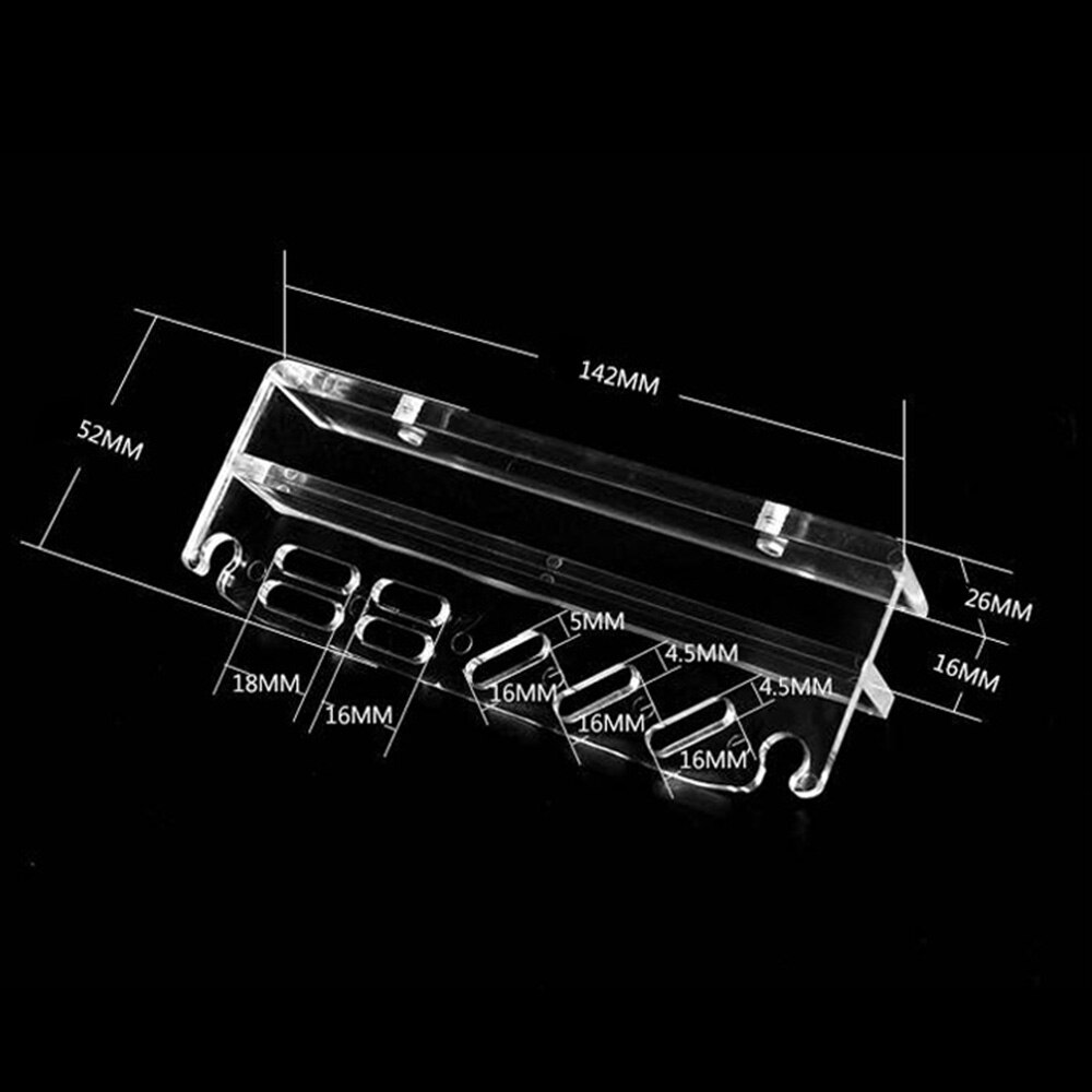 Aquarium Cleaning Tool Fish Tank Cleaning Gadgets Acrylic Transparent Aquarium Fish Tank Water Plant Maintenance Tools Holder