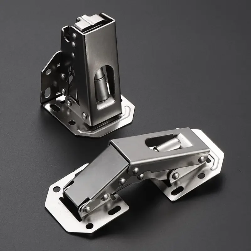 2-10 STUKS 90 Graden Kast Scharnier 3/4in Geen-Boren Gat Kastdeur Hydraulische Scharnieren Soft Close met Schroeven Meubelbeslag