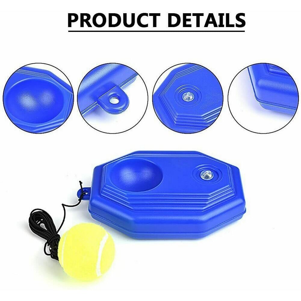 Ergonomisch Plastic Intensieve Tennis Trainer Tennis Praktijk Enkel Zelf-Studie Training Tool