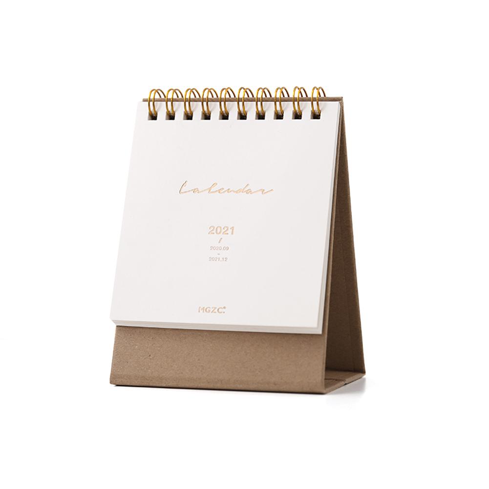 Mini desk kalender planner arrangør til at sætte mål og få tingene gjort mål journal til hjemmekontor: Lille c