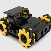 4wd Omni-Directional Mobile Trolley Mcnum Wheel Trolley Chassis Wheat Wheel 60mm