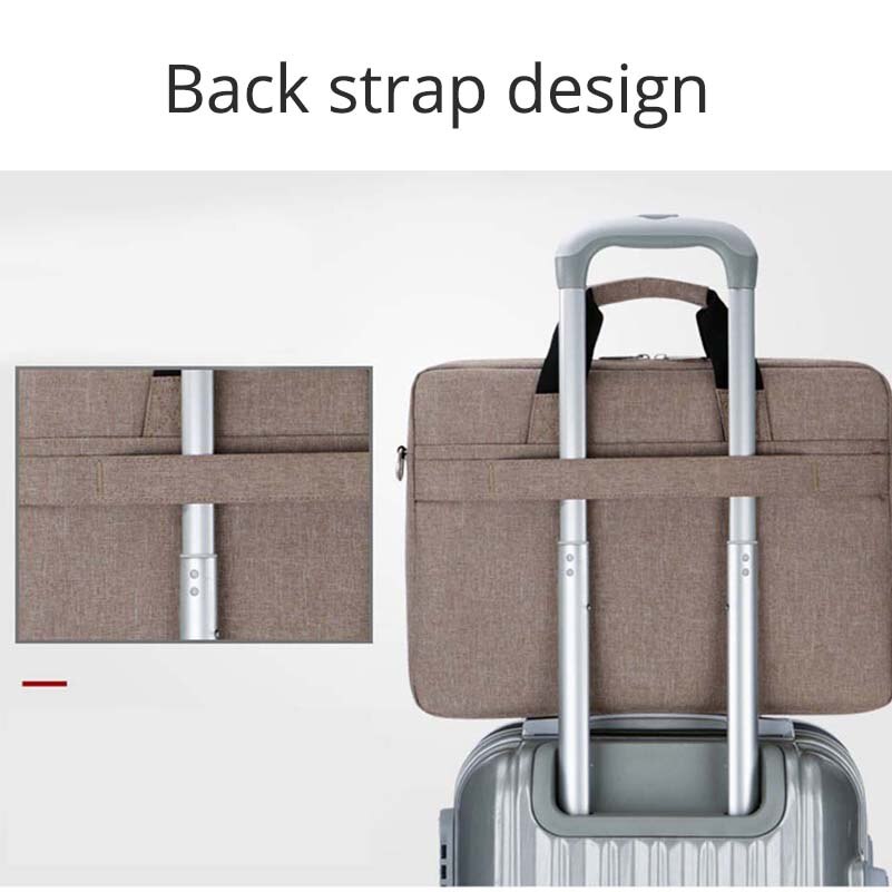 Laptop Bag 15.6 Inch Waterproof Notebook Bag For Women Men Computer Shoulder Crossbody Handbag Briefcase Bags For Documents