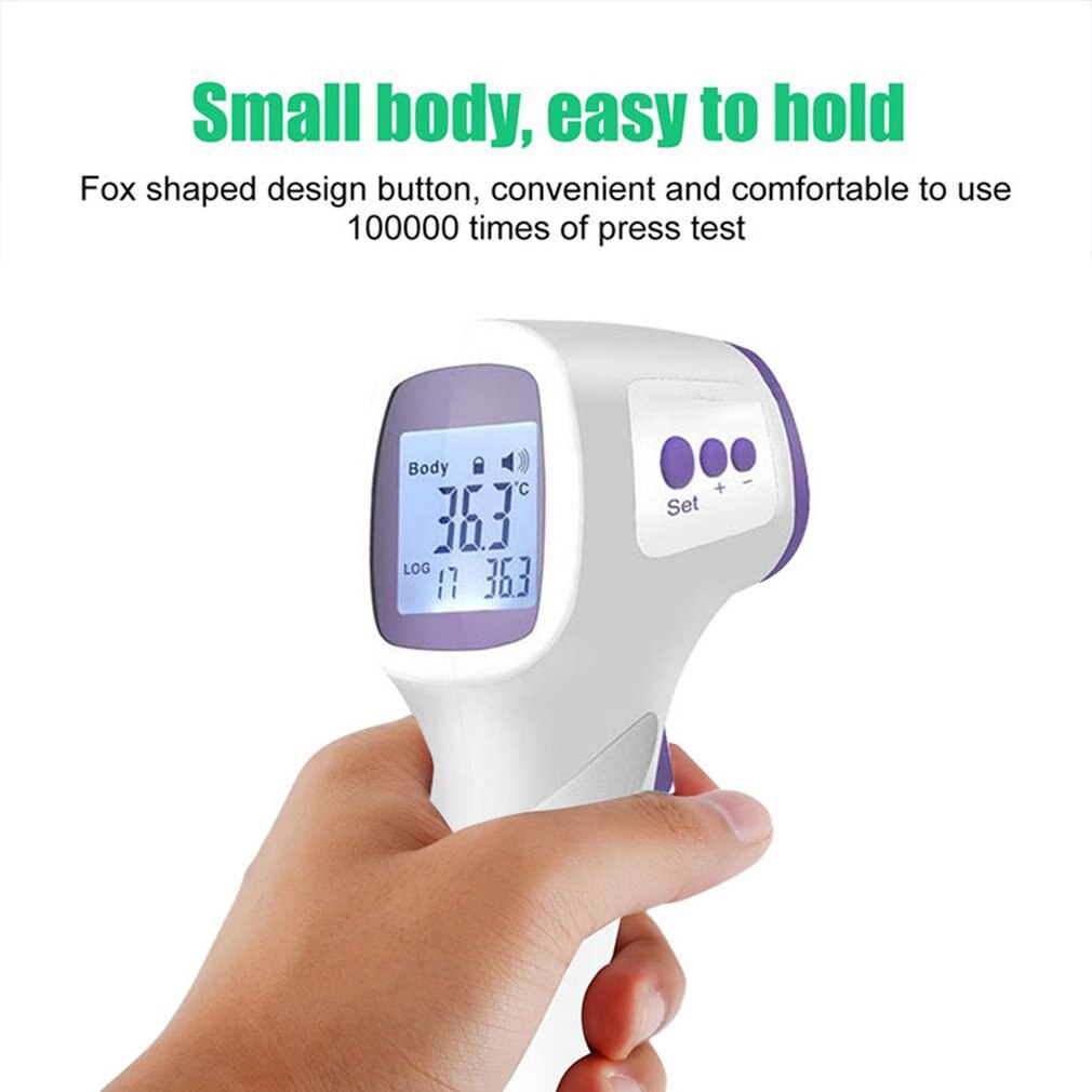 Pande krop berøringsfri termometer infrarødt termometer baby voksne udendørs hjem digital infrarød feber øre termometer
