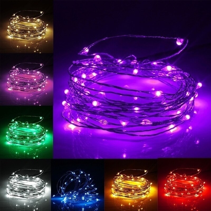 USB Led String Fairy Lights for Wedding Christmas Party Garden Decoration