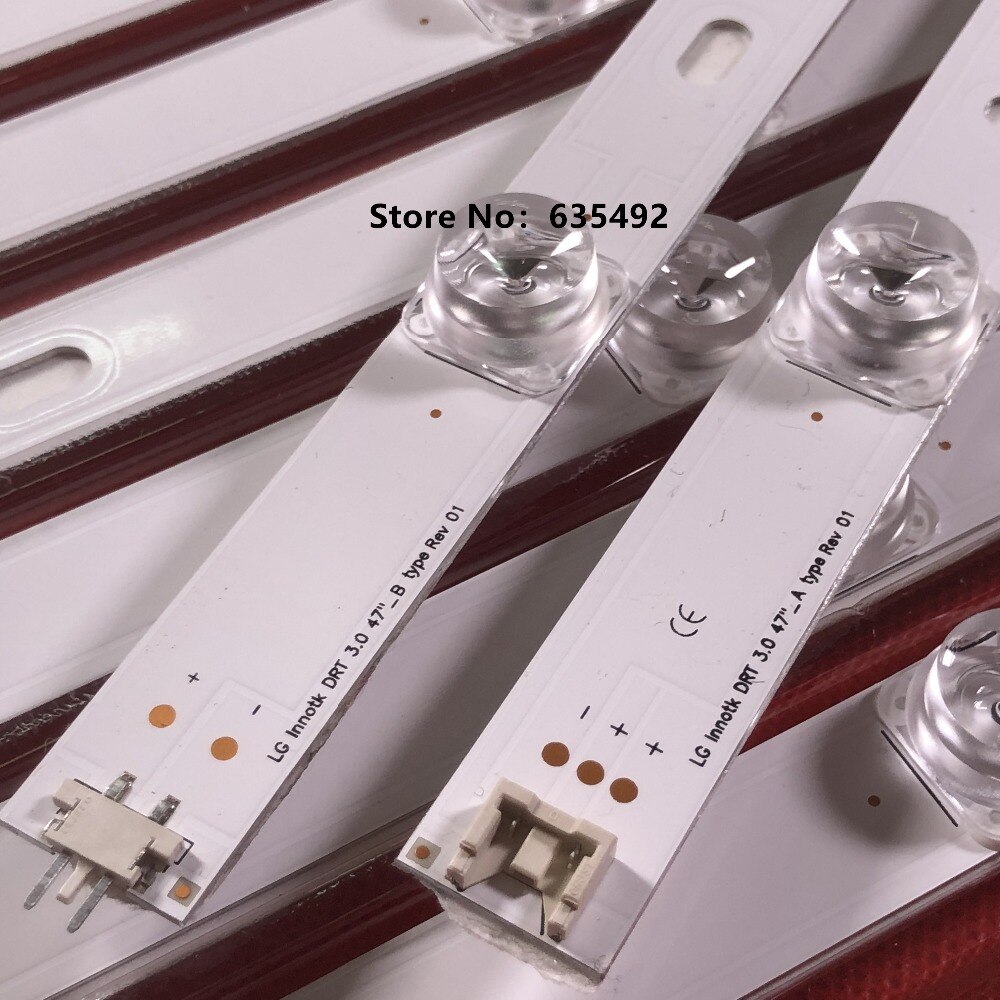 LED-hintergrundbeleuchtung streifen 6916L-1961A 6916L-1962A 6916L-1779A 6916L-1780A Für 47LY540S 47LF5610 47LF580V 47LF5800 47LB580B 47LB570U