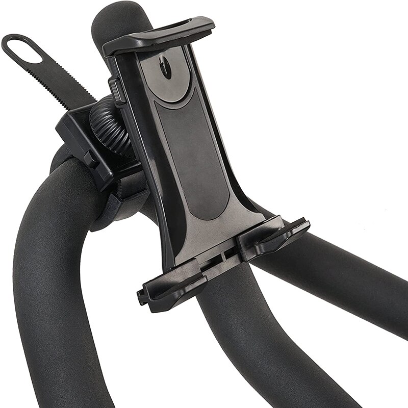 Exercise Bike Phone Holder Adjustable Bike Phone Holder for Motorcycle Bikes Treadmills Tablet Holder Indoor Gym