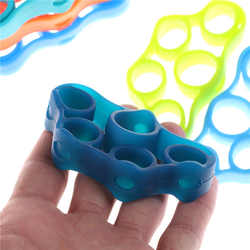 Finger resistance bands Hand Gripper Forearm Wrist Training Stretcher Exercise Pull Ring Grips Expander Fitness Equipment