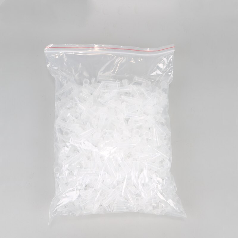 1000 Pcs Centrifuge Test Tube Clear Polypropyleen Afgestudeerd Test Tubes 0.2 Ml Laboratorium Benodigdheden