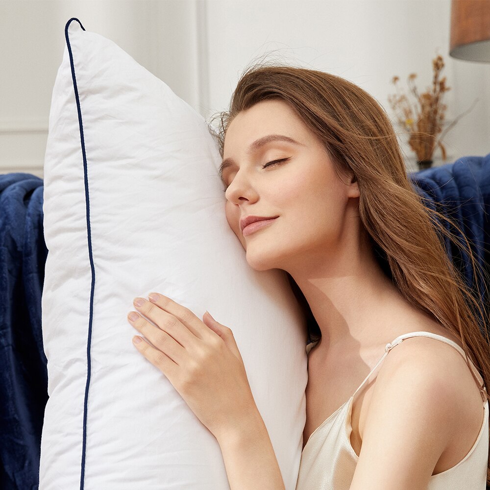 Sagino – oreiller en Gel doux pour hôtel, Collection de fibres, fermeture éclair, , 2 pièces