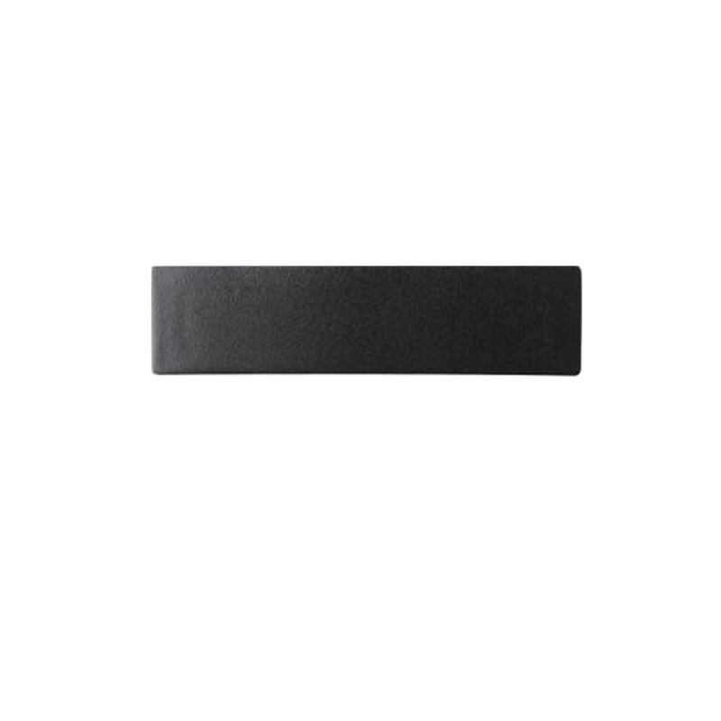 Japanese Style Sushi Plate Long Strip Dish Ceramics Snack Tray Serving Dish Tableware: Black