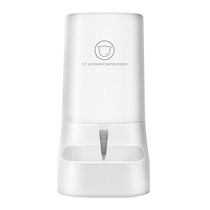 Kattenvoer Dispenser Huisdier Automatische Water Feeder 3.8L Drinkfontein Voor Katten Kleine Hond Voeden Bowl Water Voedsel Feeder Dispenser: WH Water feeder