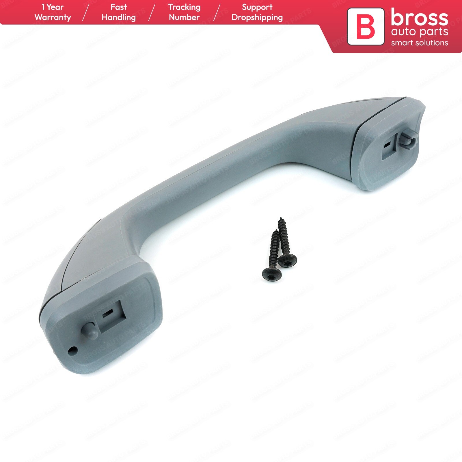 Bross Auto-onderdelen BDP762 Interieur Dak Handgreep Grijs 7701207246 Voor Megane MK1 1995-2003, kangoo MK1 1997-2007 Gemaakt In Turkije