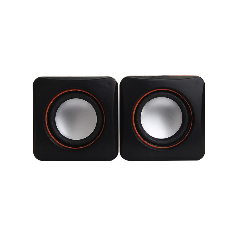 USB Mini Speaker Portable Music Player Amplifier Loudspeaker Stereo Sound Box for Computer Desktop PC Notebook: Default Title
