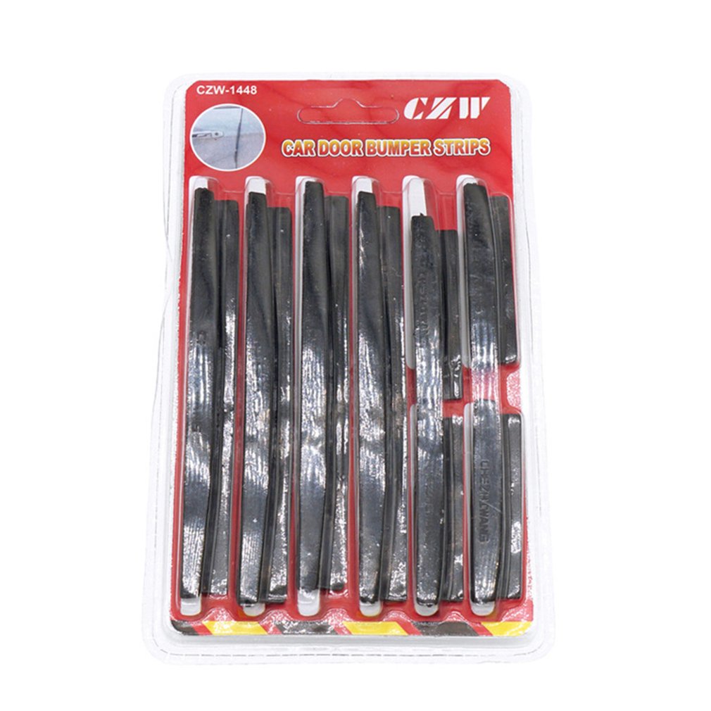 8pcs Car SUV Side Door Edge Protector Protective Strip Scrape Guard Bumper Guards Handle Cover Black White Transparent: Black