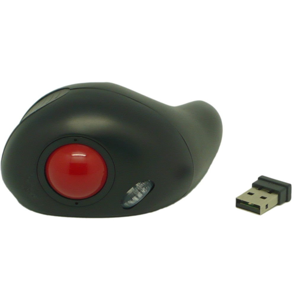 Wireless Finger Handheld USB Trackball Mouse Mice Pc Desktop Office Entertainment Laptop Accessories