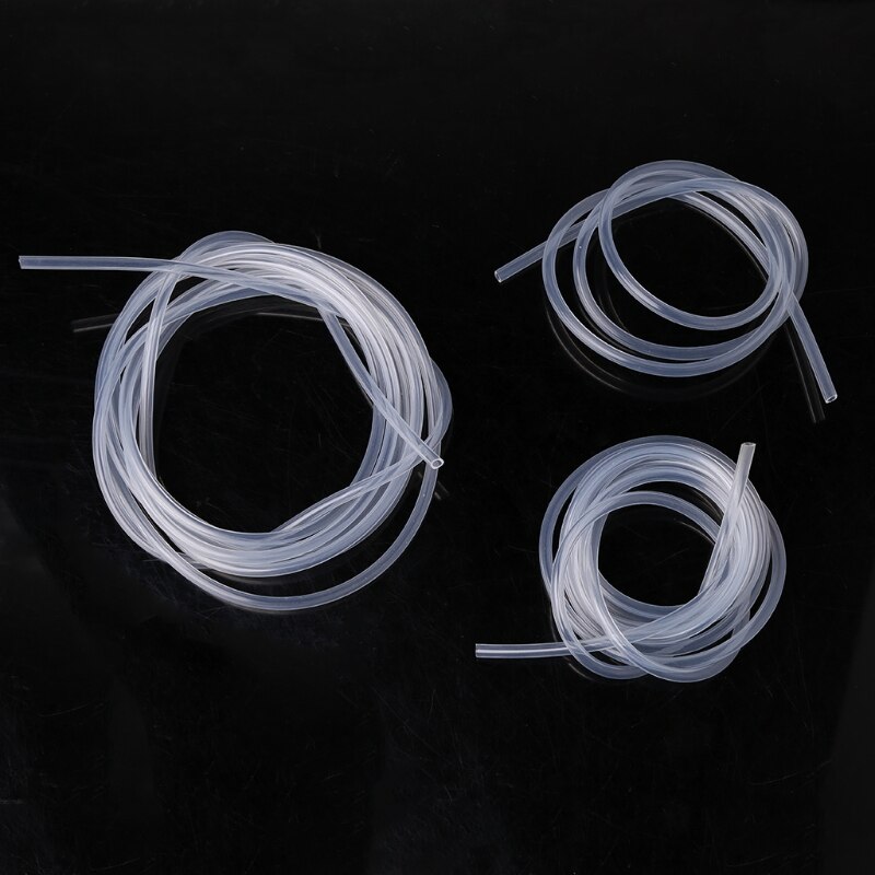 3mm x 5mm Silicone Tube Hose Translucent Tube Food Grade Non-toxic Soft Rubbe 1/2/3M
