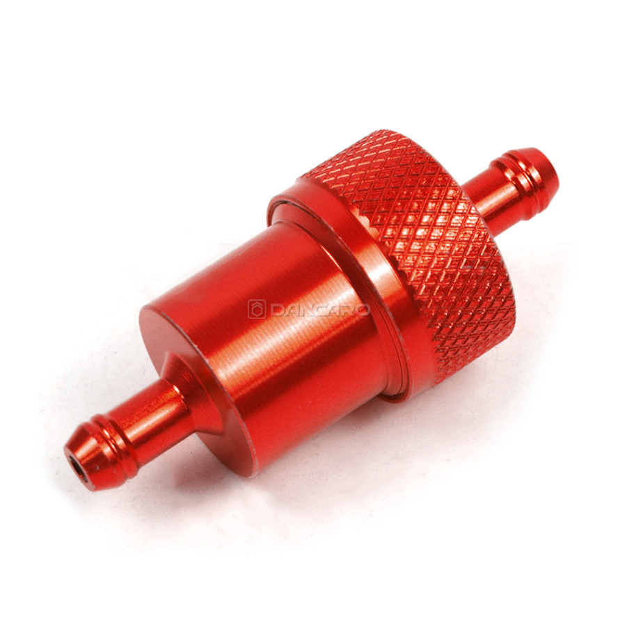 Filtro de combustible Universal para motocicleta, 8mm, motor en línea, carburador CNC, filtro de Gas y combustible, filtros de aceite para Motor, accesorios todoterreno ATV