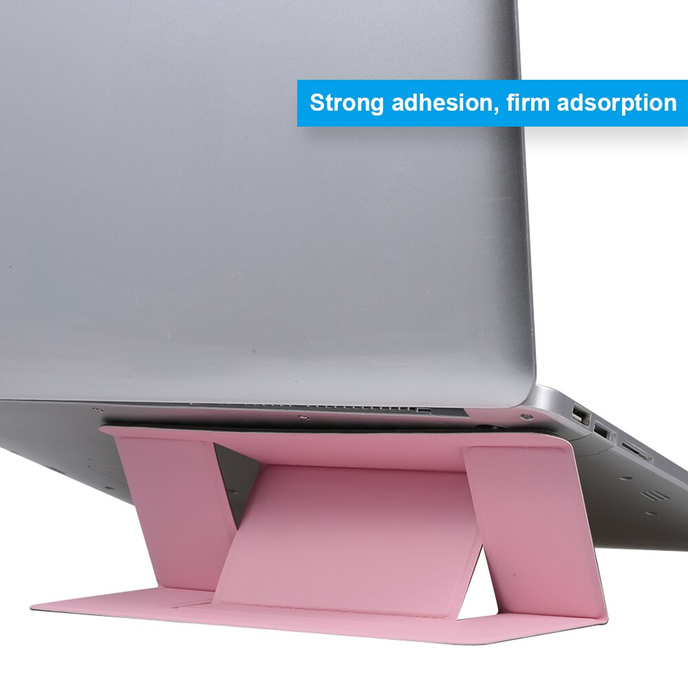 Portable Invisible Folding Stand Laptop Stand Adjustable Folding Invisible Computer Stand Holder with Dual-Angle Adjustment