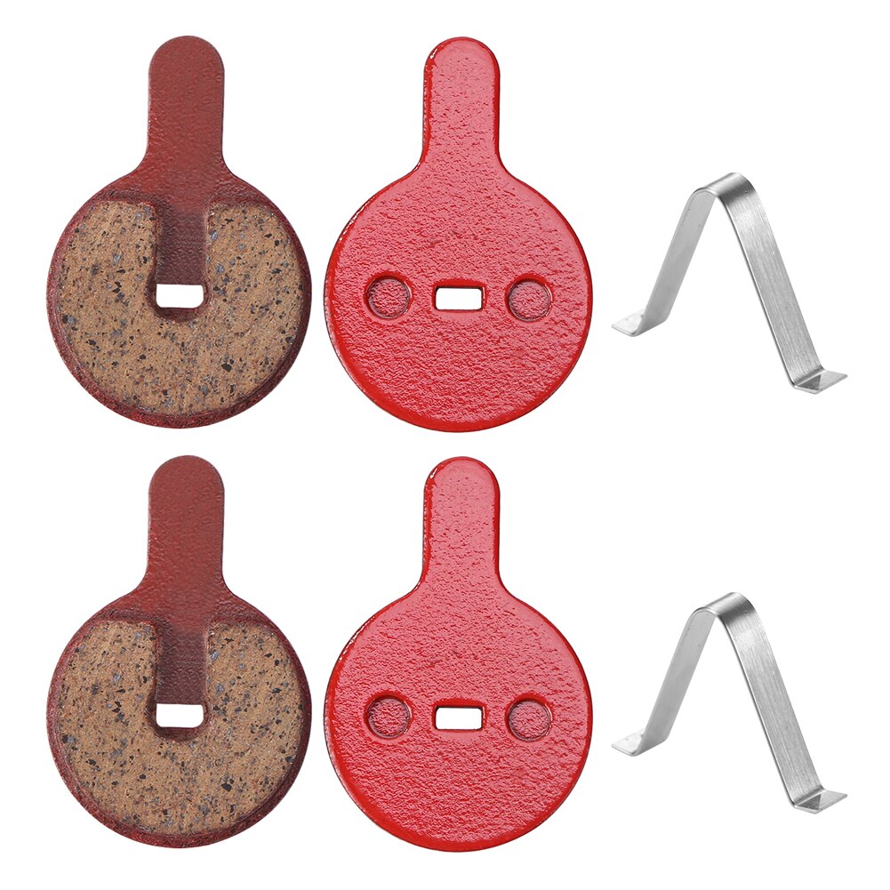 Juego de pastillas de freno de disco de bicicleta, accesorios de ciclismo duraderos, resistentes al desgaste, silenciosos, para BB8 Novella YINXING, 1-5 unidades: Borgoña