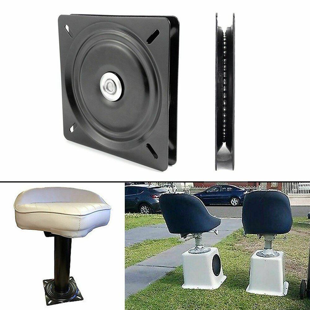 Siège de bateau marin de tabouret de barre silencieux de support de pièces de place de plat de pivot à la maison de bâti bas meubles durables de Rotation de 360 degrés lisses