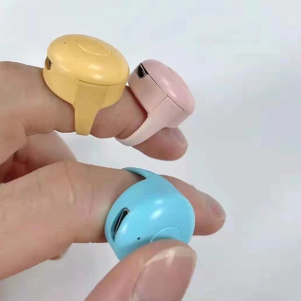 Anillo de Control remoto para teléfono móvil, compatible con Bluetooth, navegación automática de página, controlador de vídeo para teléfono Liker