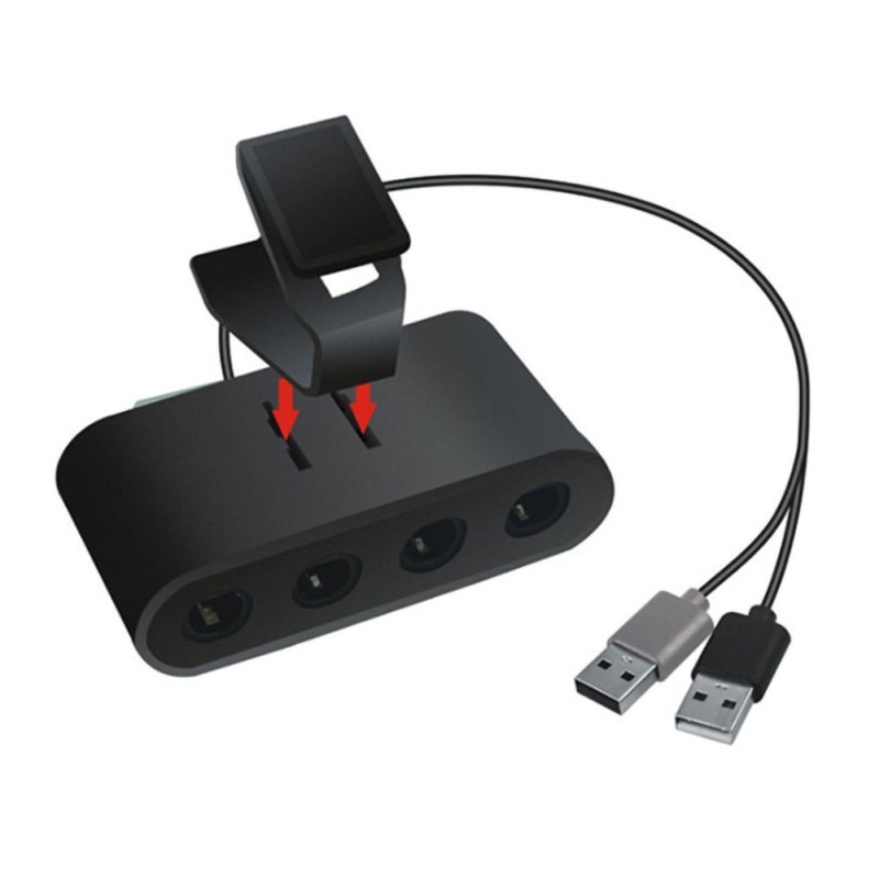 2 In 1 GameCube Controller Adapter Converter Voor Wii U PC Voor WiiU Voor Nintend Schakelaar Voor NS !