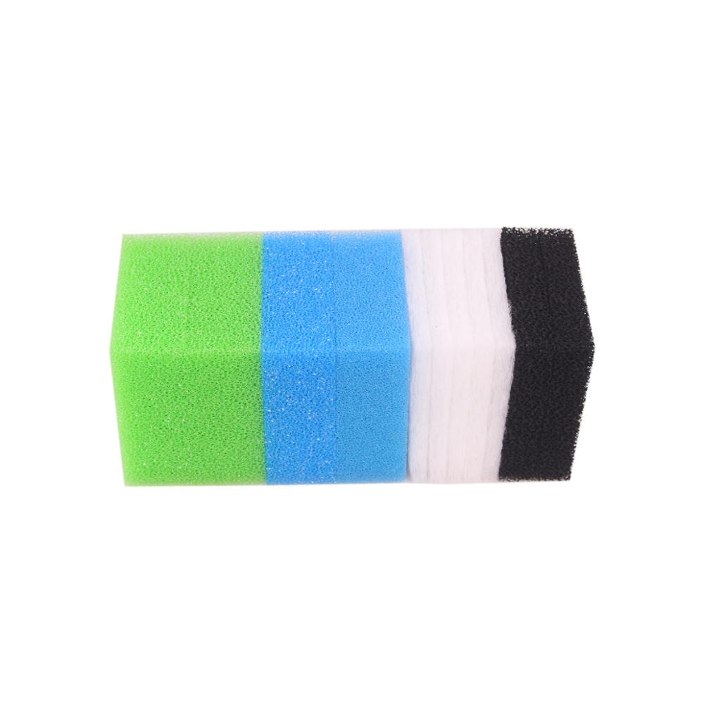 einstellen Kompatibel Aquarium Filter Schwamm für Juwel Standard/Bioflow 6,0 (1 x Feine, 1 x Grob, 2 x Nitrat, 2 x Kohlenstoff, 5 x Poly)