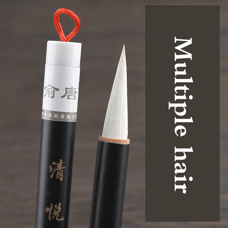 Calligraphy Pen 3pcs Adult Chinese Calligraphy Painting Brush Pen Beginner Multiple Hair Regular Script Writing Brush Caligrafia